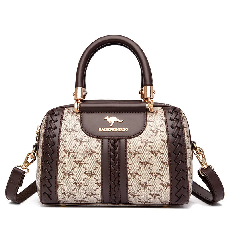 Women Luxury Handbags Women Bags Designer Shoulder Bags for Women 2026 Ladies Shoulder Messenger Bag Semi Woven Style Sac À Main