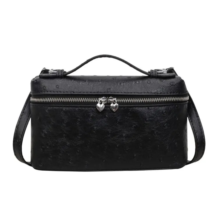 Ladies' Handbag 2026 New Fashionable And Minimalist Style Rivet Small Square Bag Single Shoulder Crossbody Bags