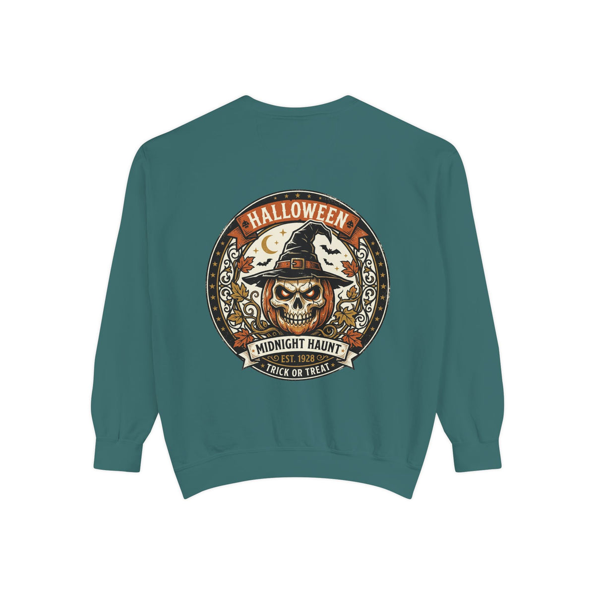 Moonlit Witch Halloween Sweatshirt