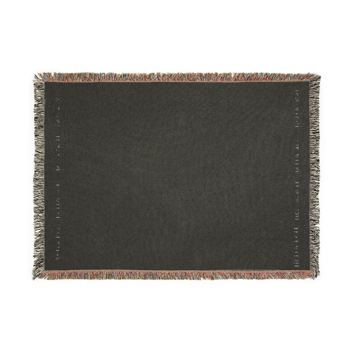Reversible Woven Cotton Throw Blanket