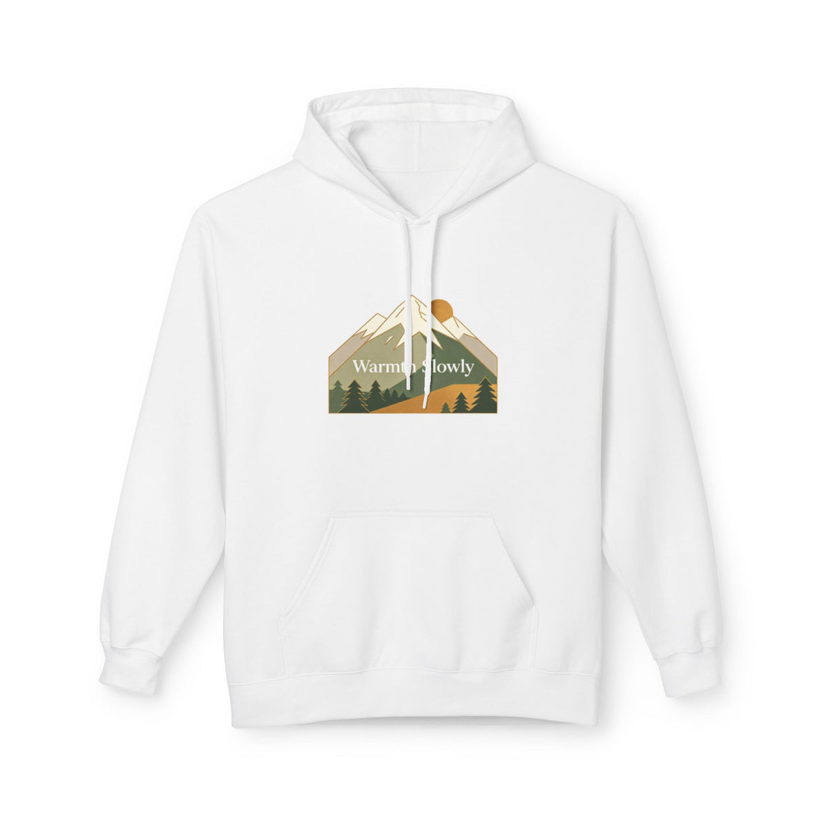 Gold Laurel Monogram Hoodie
