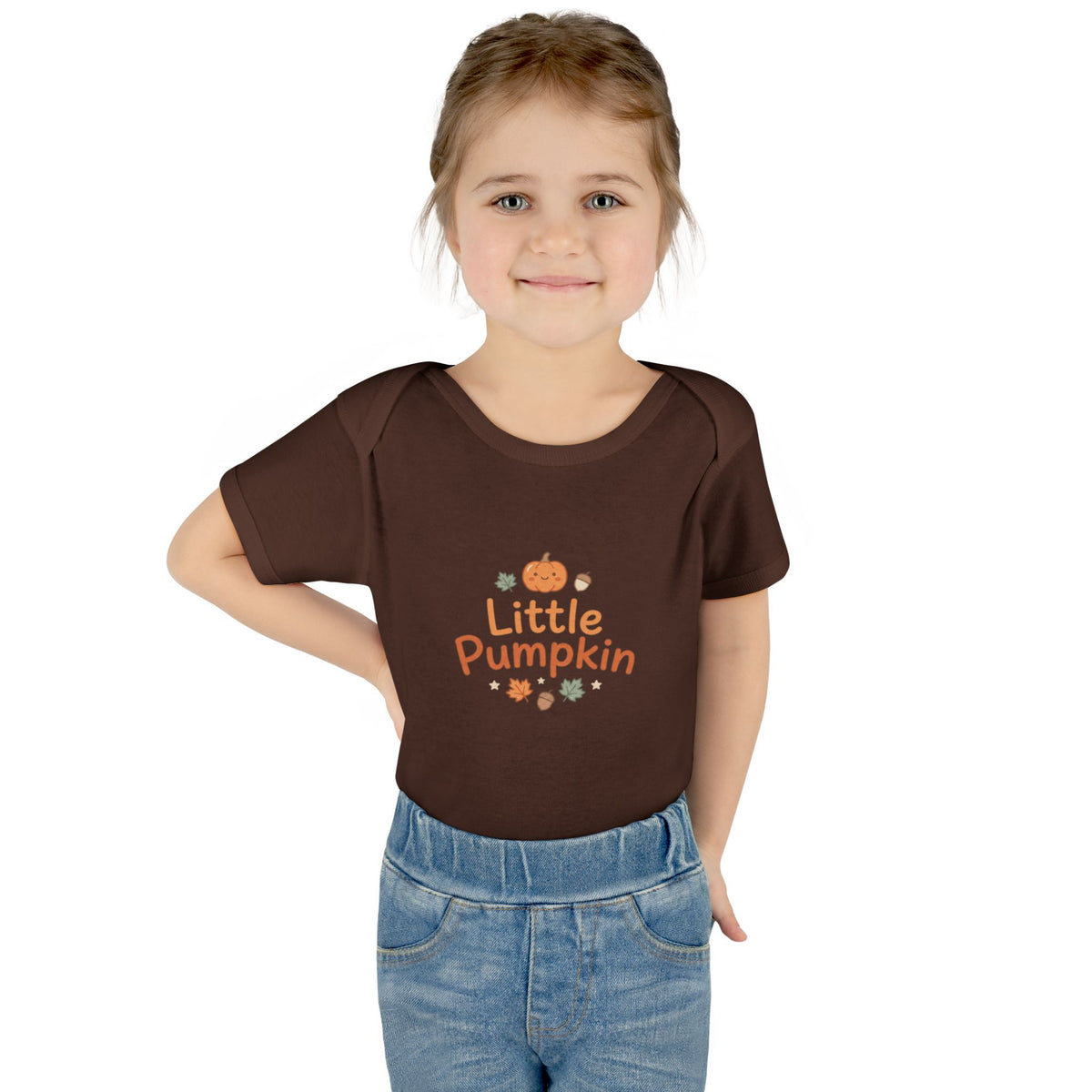 Little Pumpkin Infant Bodysuit — Cute Fall Baby Onesie