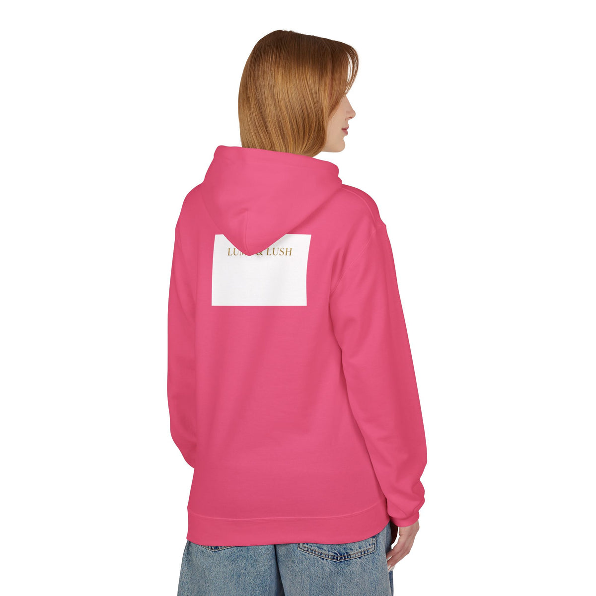 Gold Laurel Monogram Hoodie