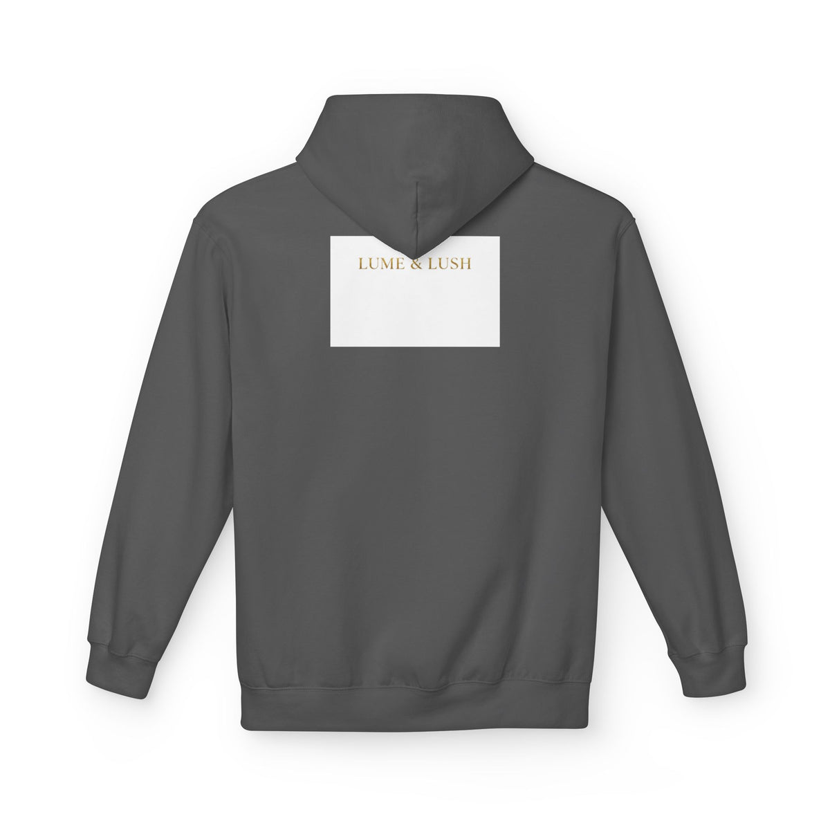 Gold Laurel Monogram Hoodie