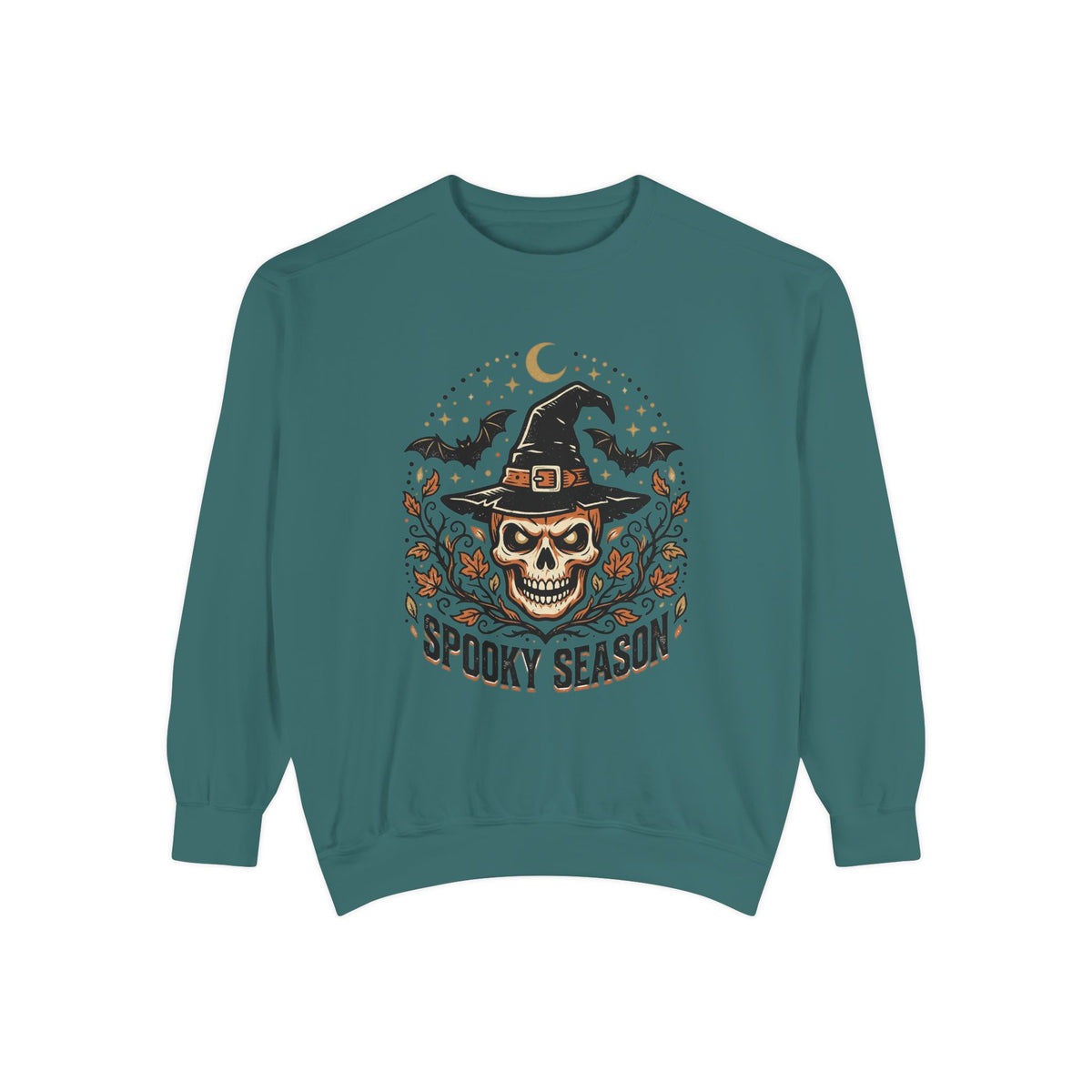 Moonlit Witch Halloween Sweatshirt
