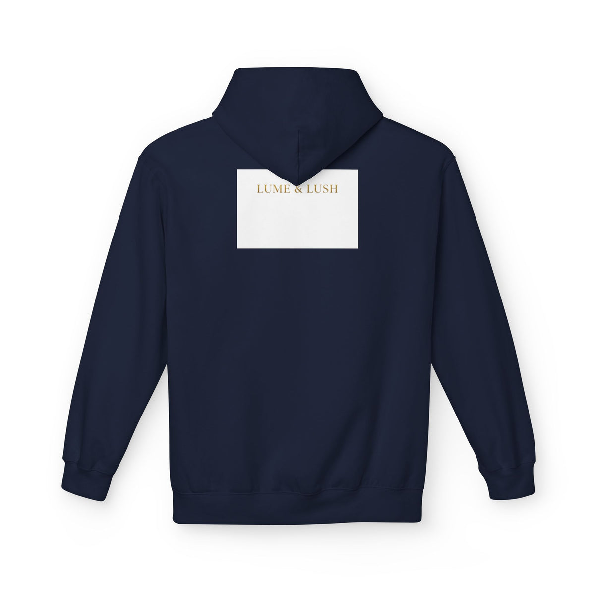 Gold Laurel Monogram Hoodie