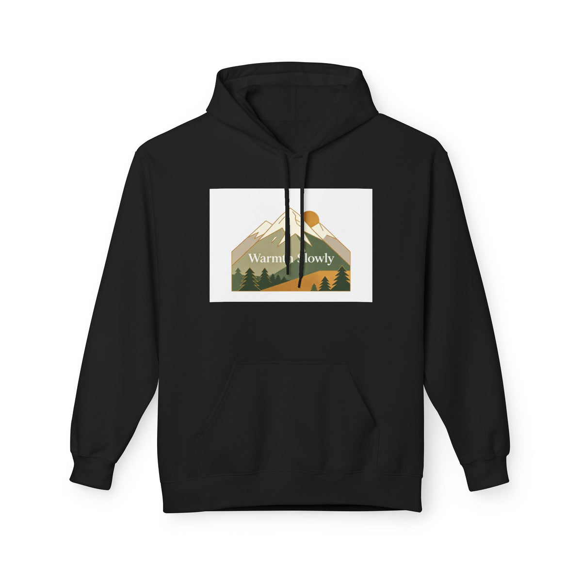 Gold Laurel Monogram Hoodie