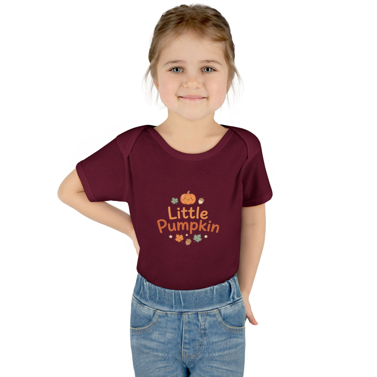 Little Pumpkin Infant Bodysuit — Cute Fall Baby Onesie