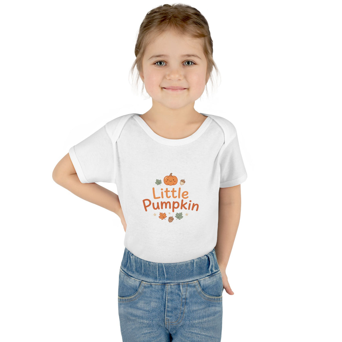 Little Pumpkin Infant Bodysuit — Cute Fall Baby Onesie