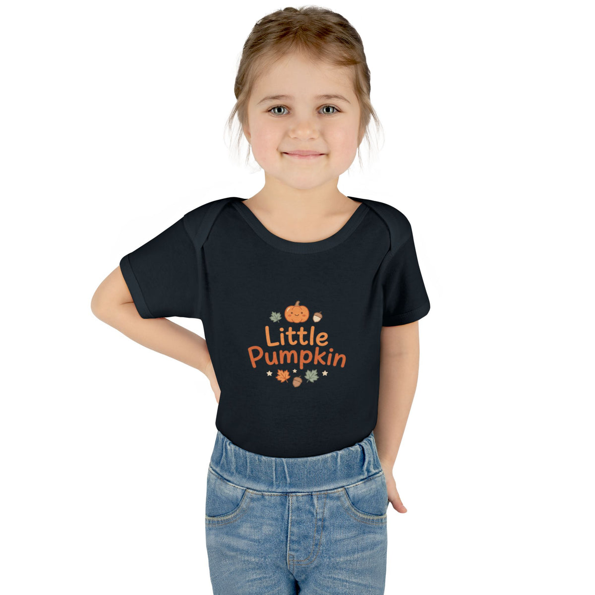 Little Pumpkin Infant Bodysuit — Cute Fall Baby Onesie