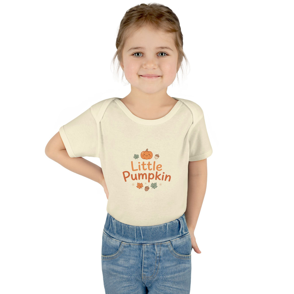 Little Pumpkin Infant Bodysuit — Cute Fall Baby Onesie