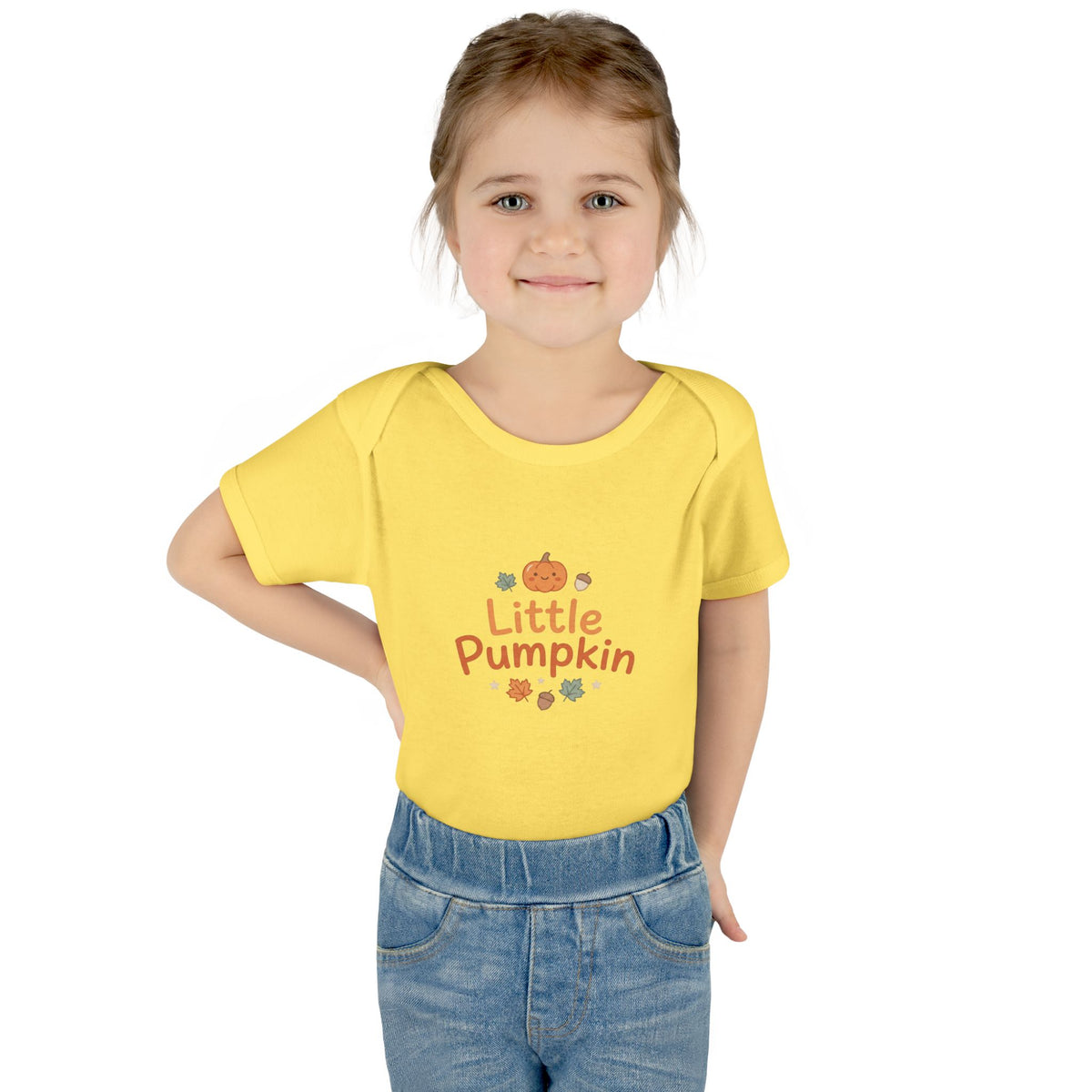 Little Pumpkin Infant Bodysuit — Cute Fall Baby Onesie
