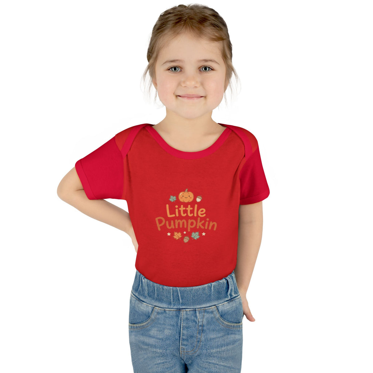 Little Pumpkin Infant Bodysuit — Cute Fall Baby Onesie