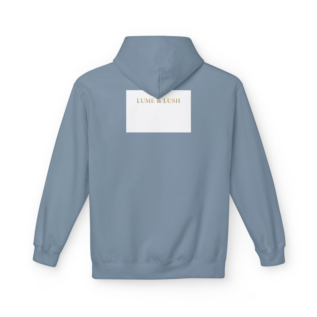 Gold Laurel Monogram Hoodie