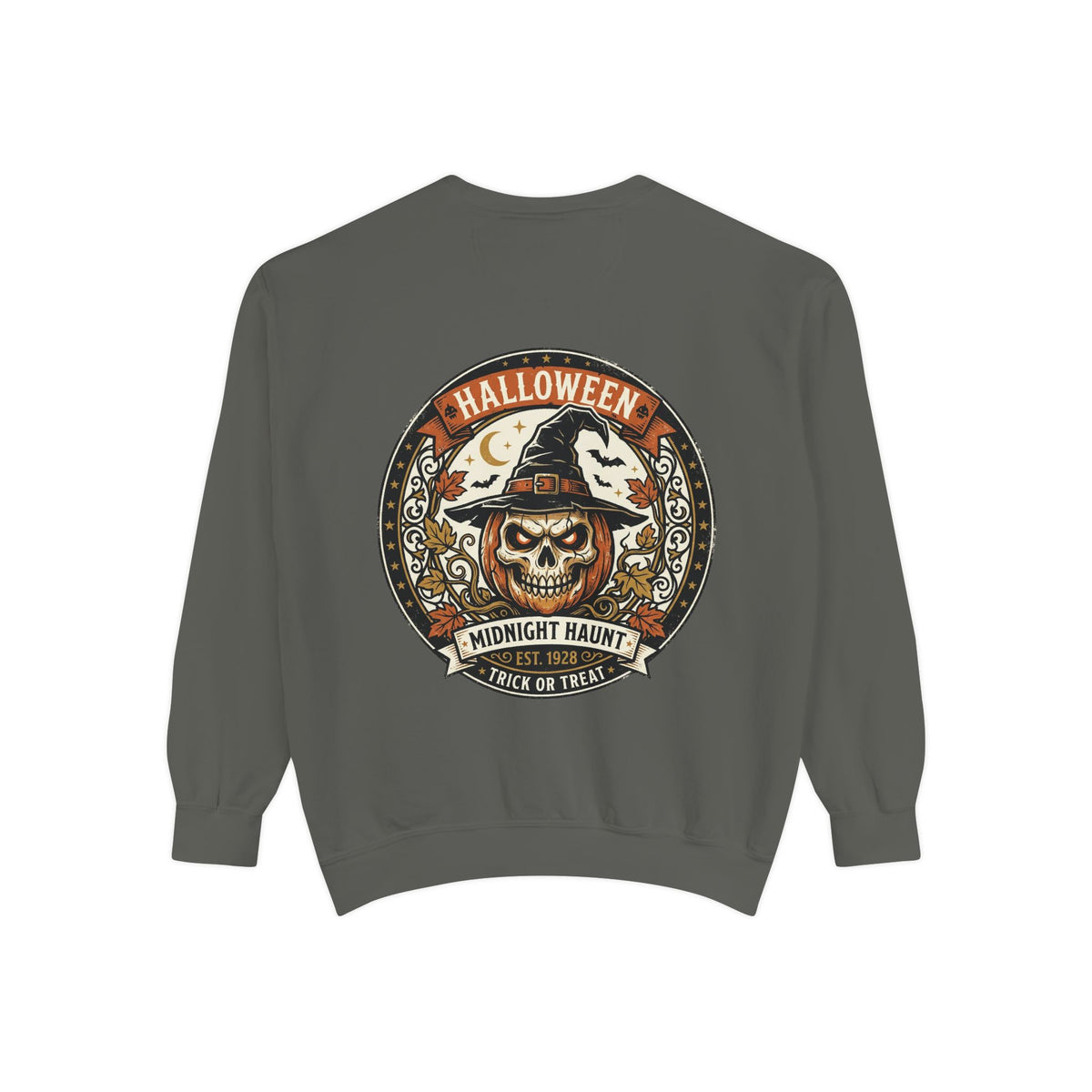 Moonlit Witch Halloween Sweatshirt