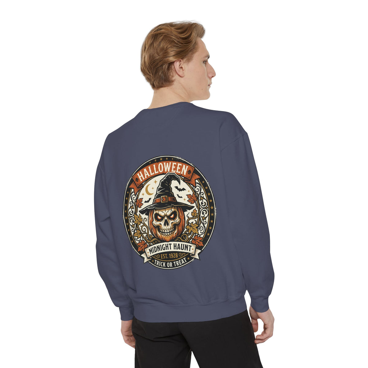 Moonlit Witch Halloween Sweatshirt