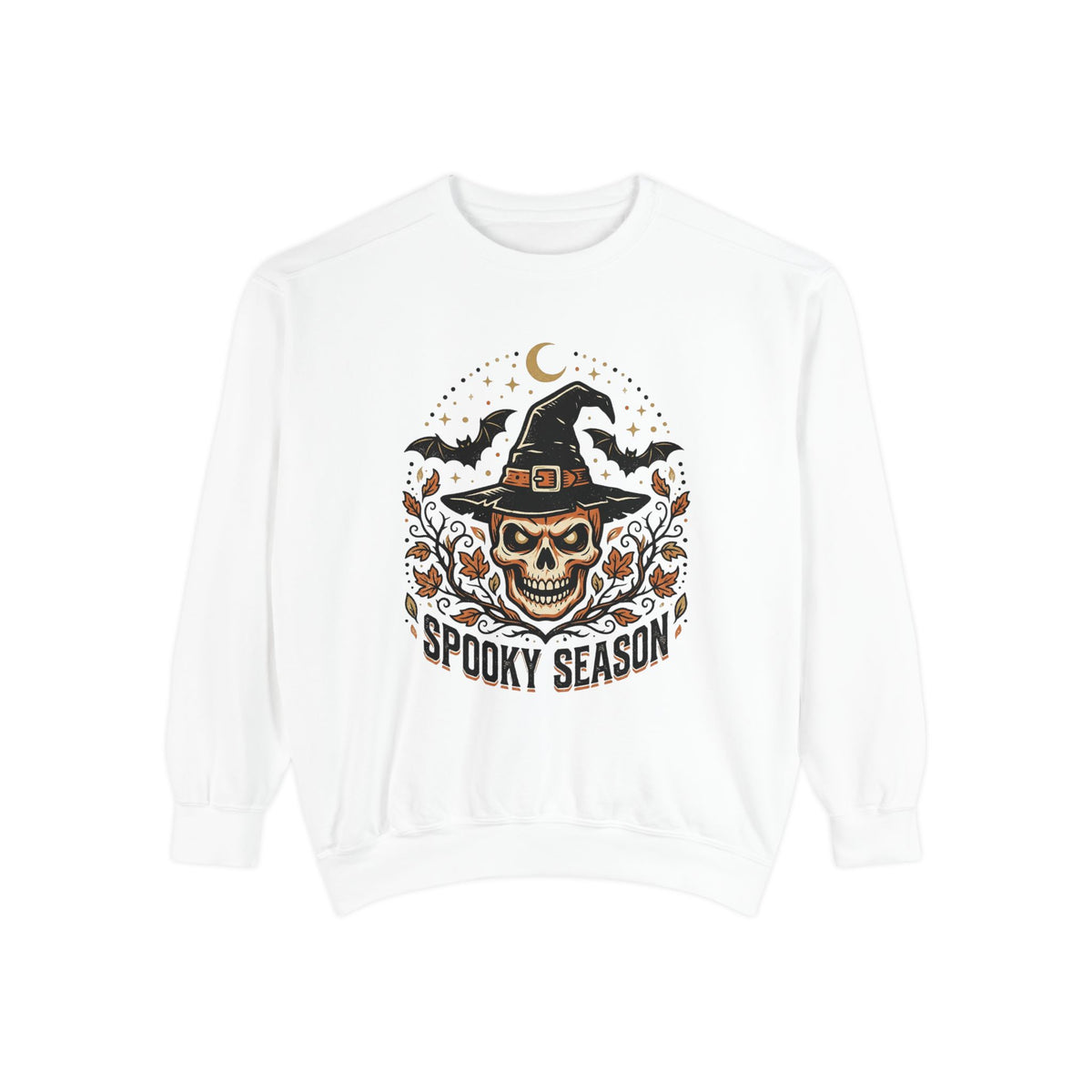 Moonlit Witch Halloween Sweatshirt