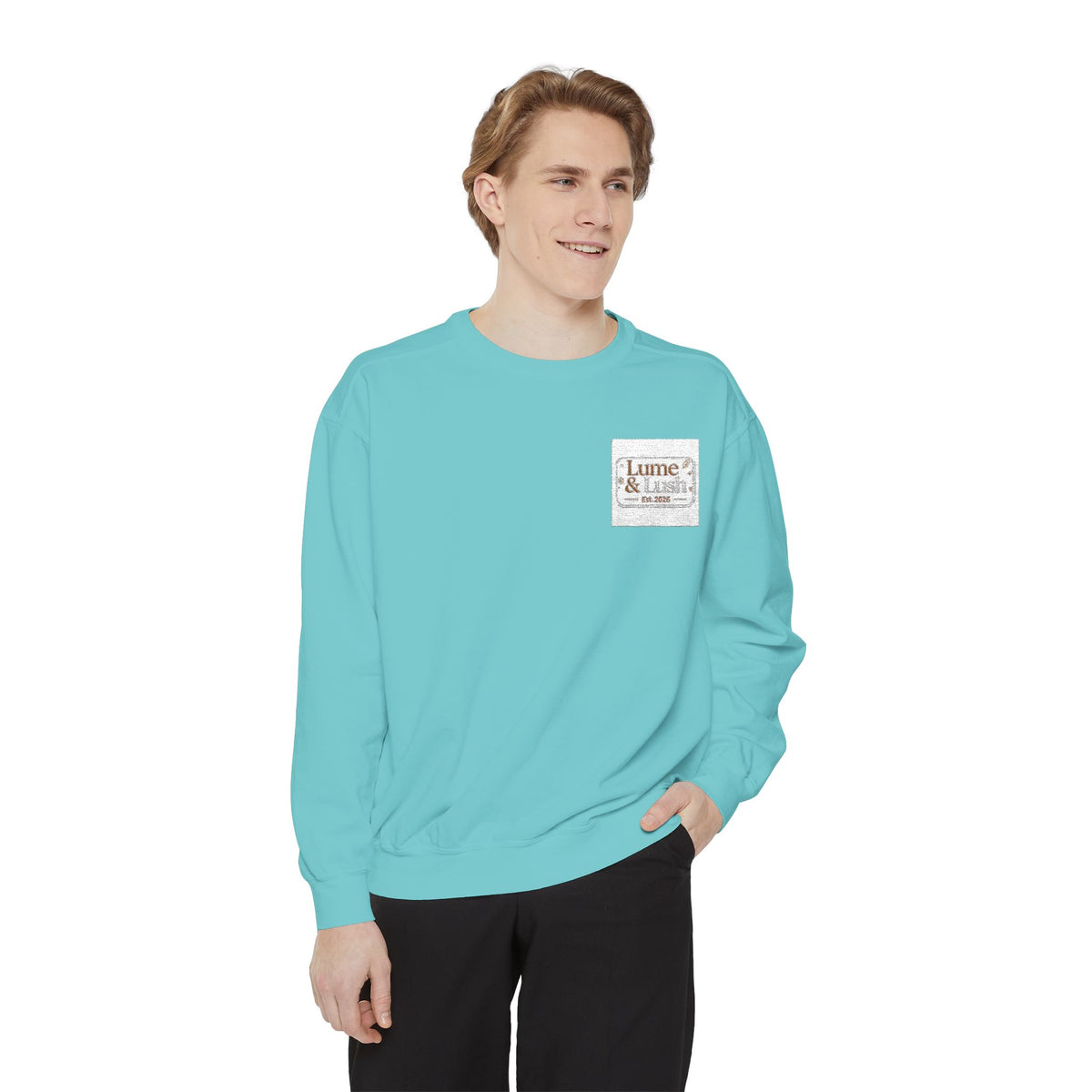 Lucky AF Garment-Dyed Sweatshirt
