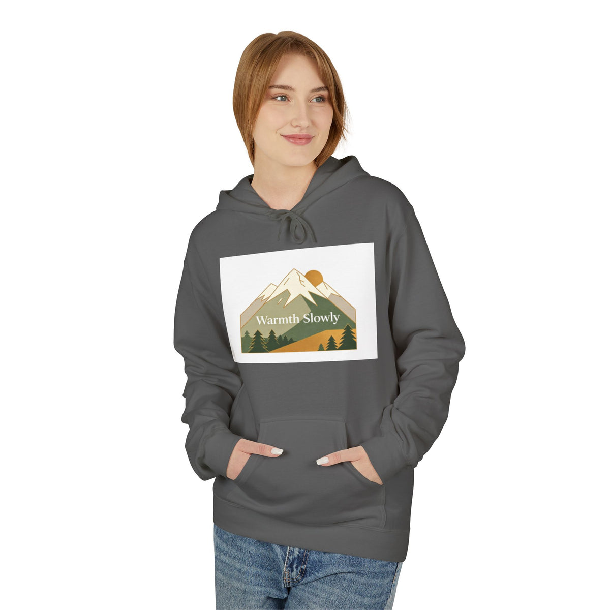 Gold Laurel Monogram Hoodie