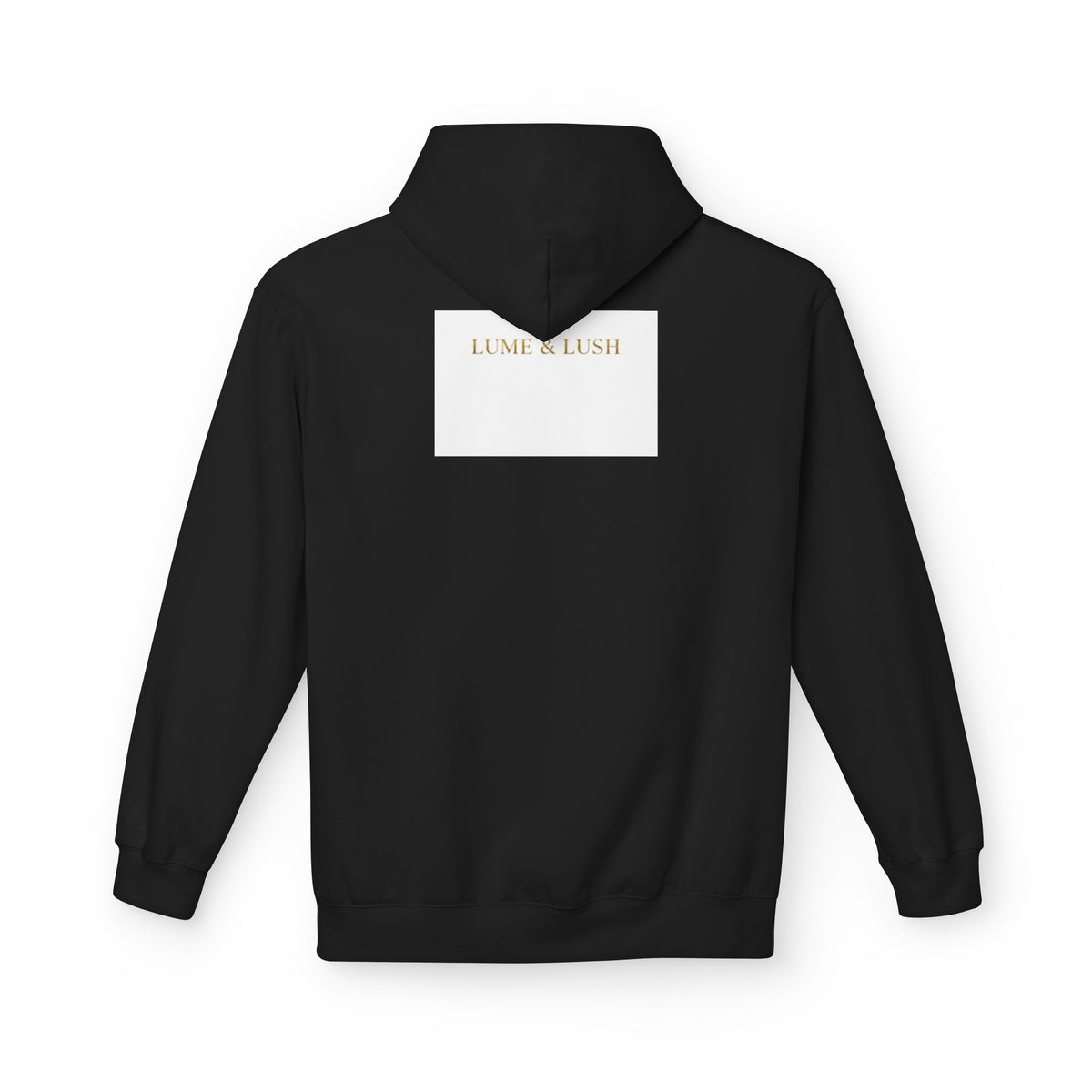 Gold Laurel Monogram Hoodie