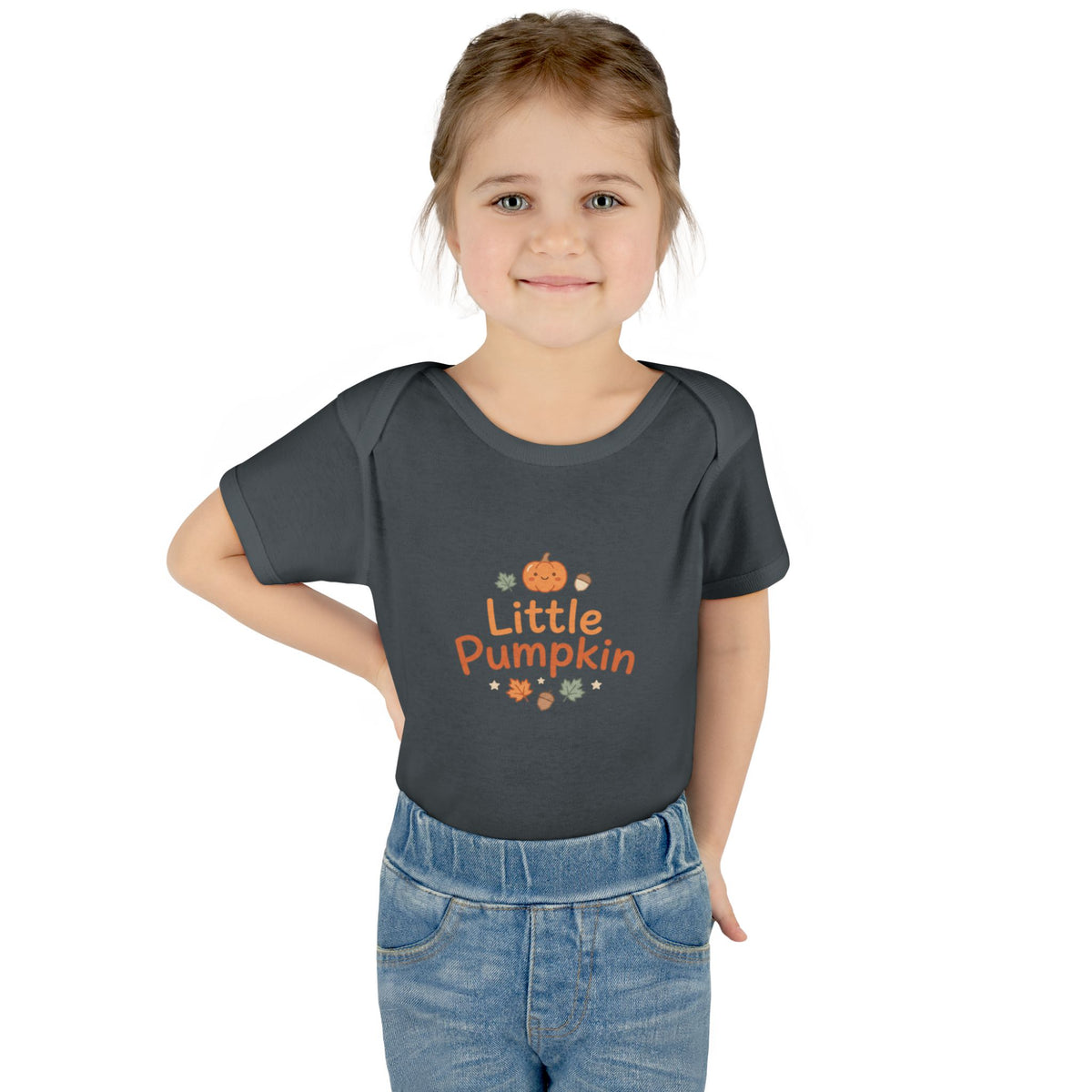 Little Pumpkin Infant Bodysuit — Cute Fall Baby Onesie