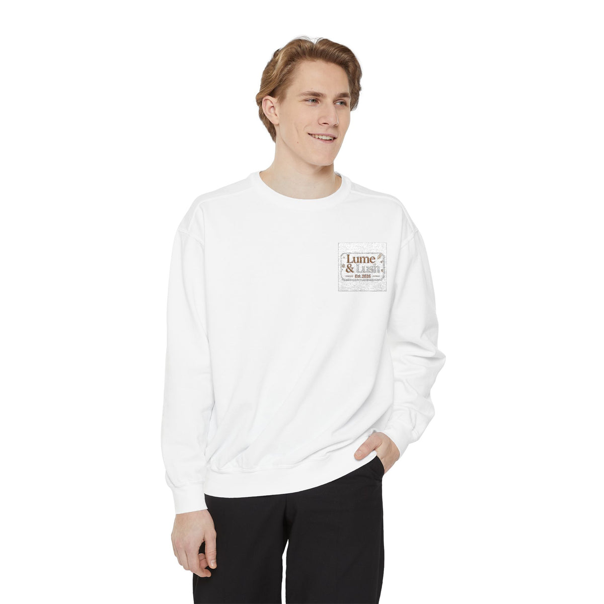 Lucky AF Garment-Dyed Sweatshirt
