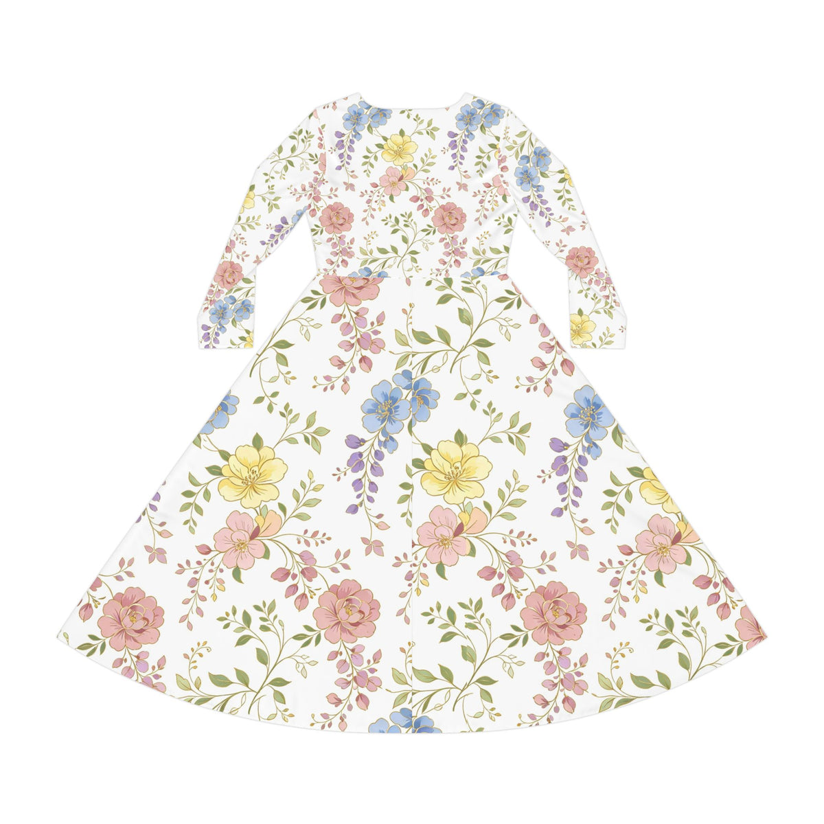 Women's Long Sleeve Dance Dress (AOP)