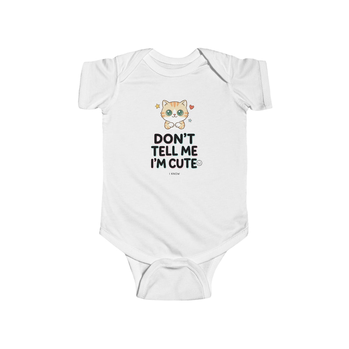 Happy Halloween Baby Bodysuit – Cute Black Cat & Pumpkin Infant Onesie