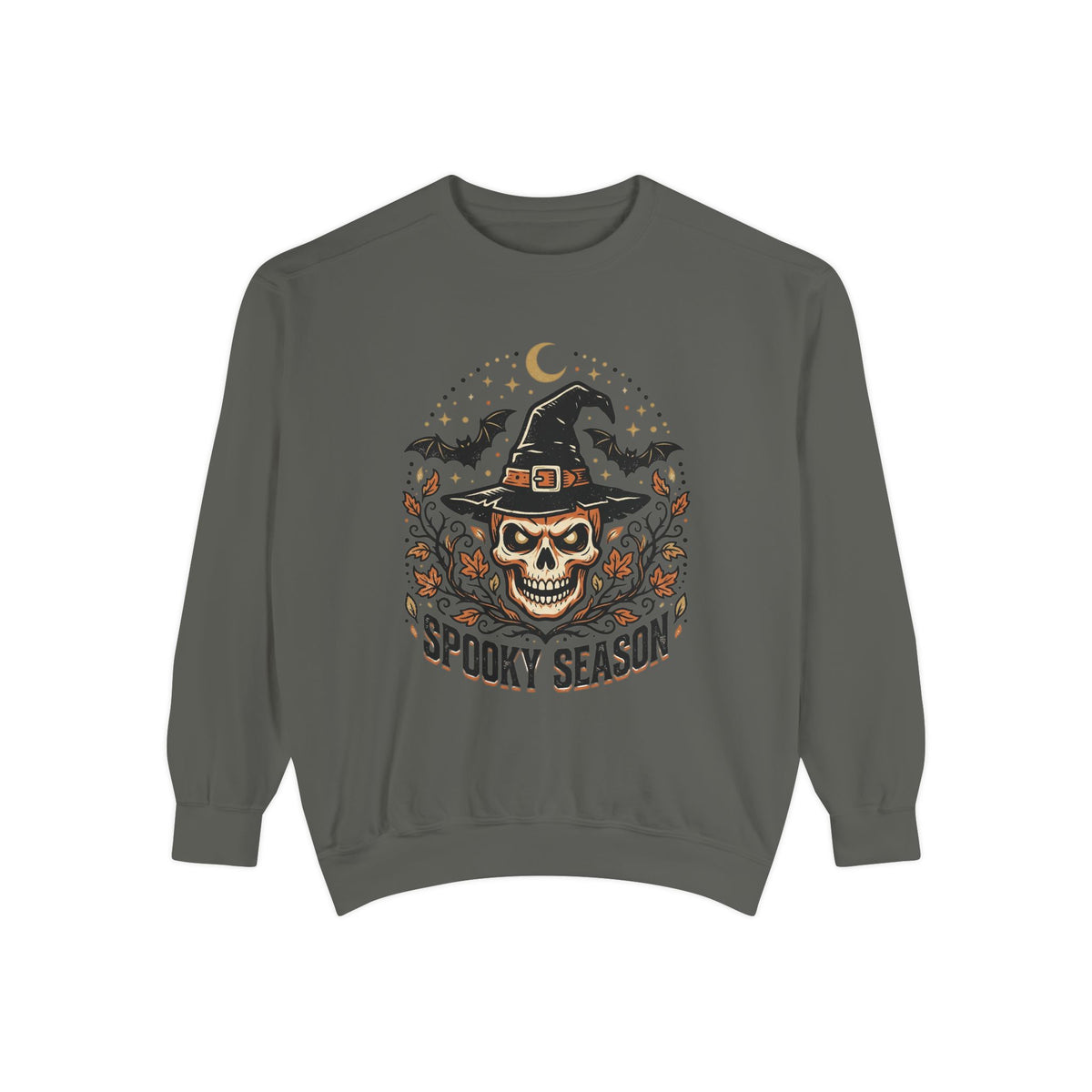 Moonlit Witch Halloween Sweatshirt