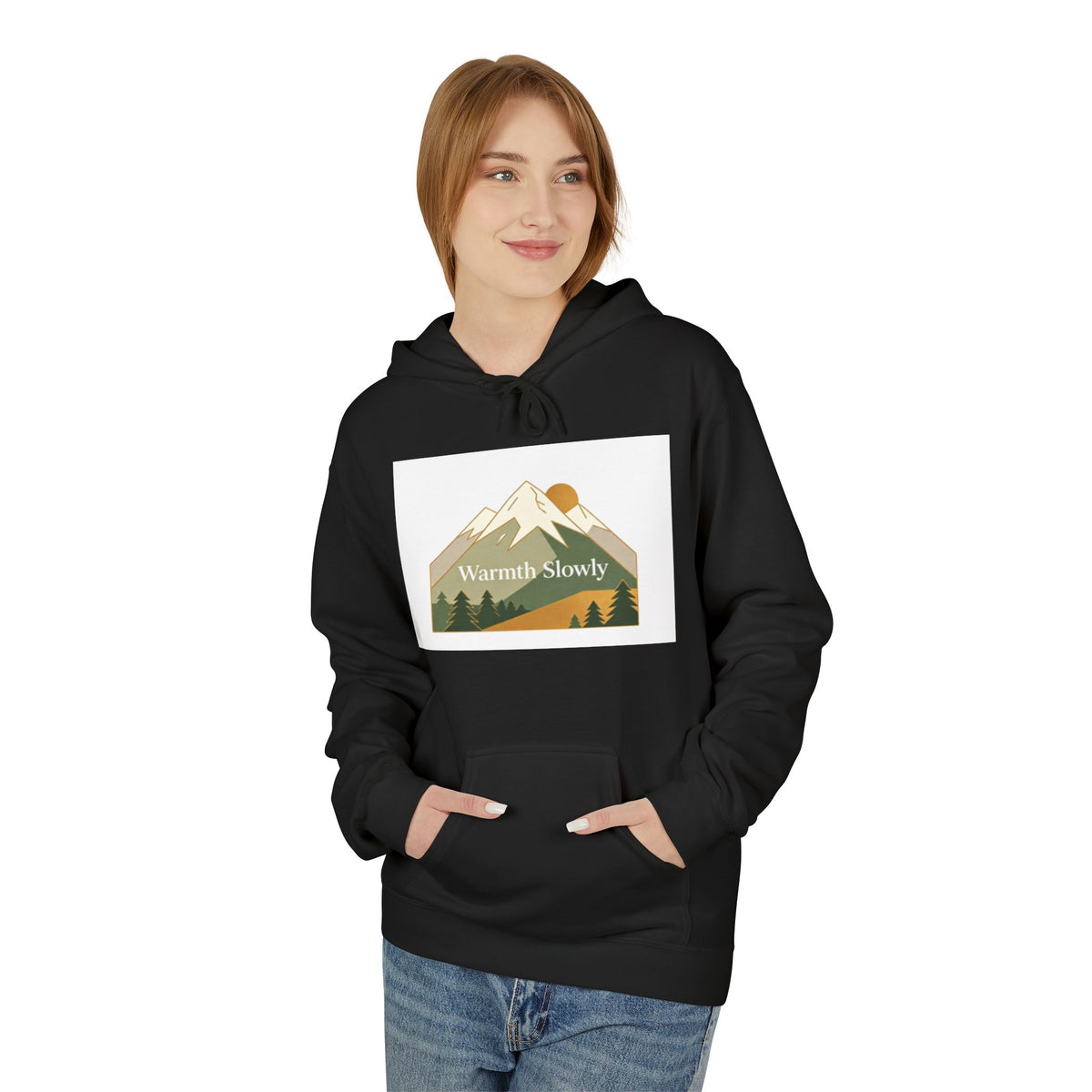 Gold Laurel Monogram Hoodie