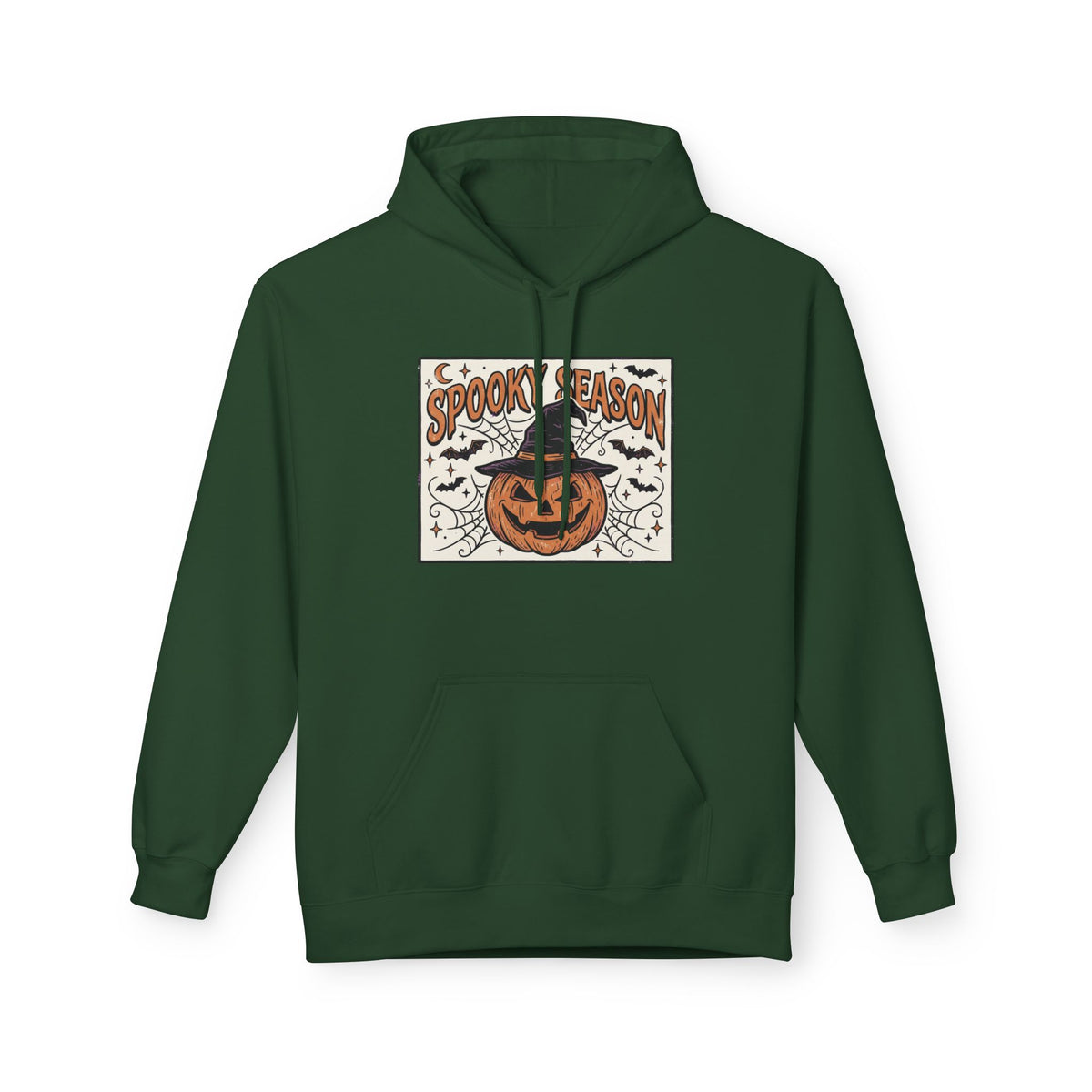 Spooky Season Pumpkin & Black Cat Hoodie