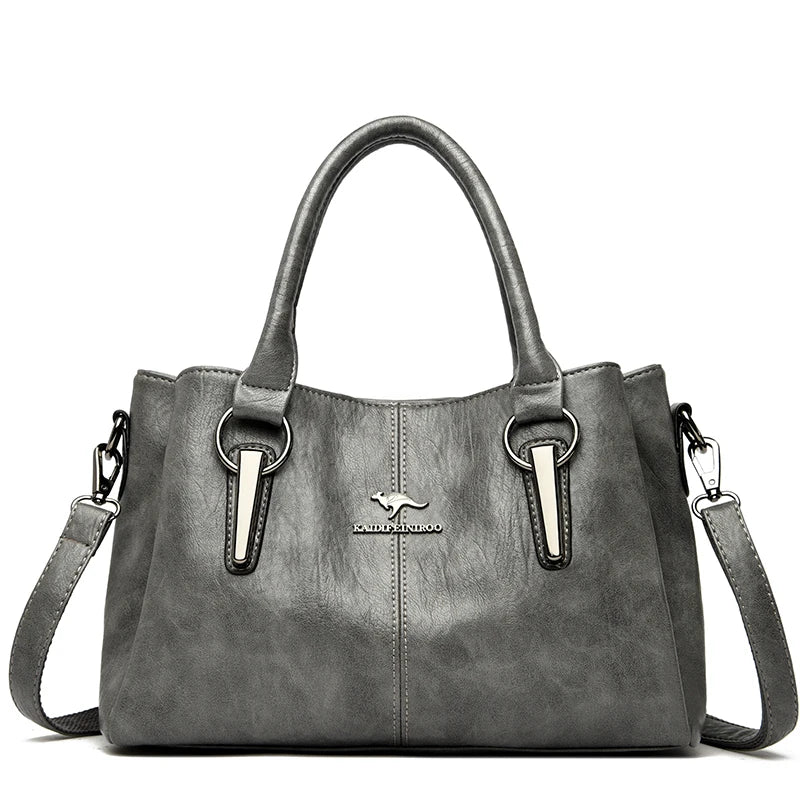 High Quality Cow Leather Ladies Handbags Fashion Luxury Female Messenger Tote Bags Women Genuine Leather Shoulder Crossbody Sac