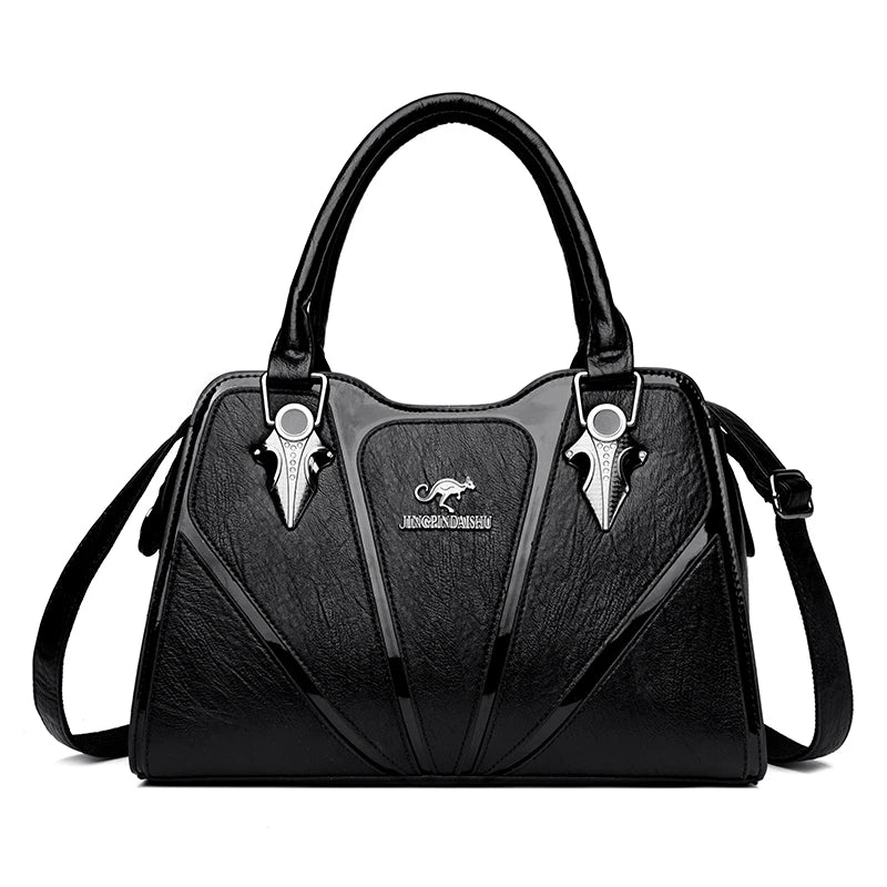 Women Bags Luxury Handbags Fashion Totes Ladies Shoulder Bags High Quality PU Leather Casual Totes Top Handle Shoulder Messenger
