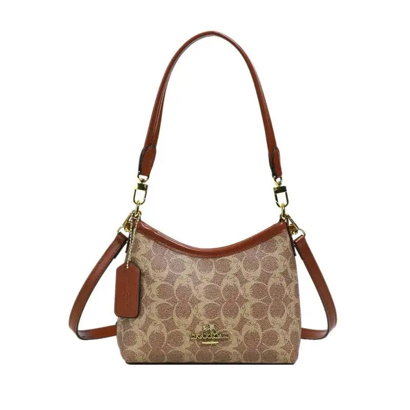 Geometric Print Underarm Crossbody Bag