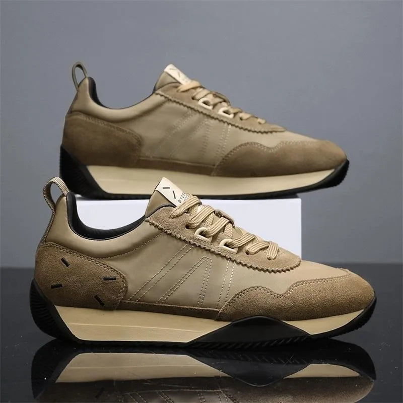 Men's Chunky Canvas Walking Sneakers
