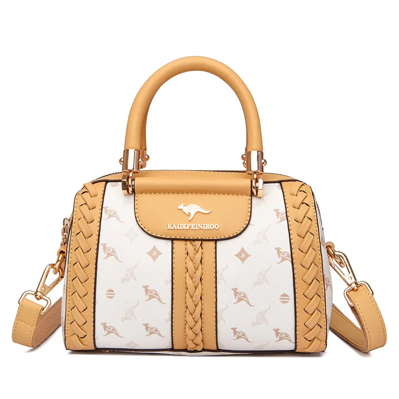 Women Luxury Handbags Women Bags Designer Shoulder Bags for Women 2026 Ladies Shoulder Messenger Bag Semi Woven Style Sac À Main