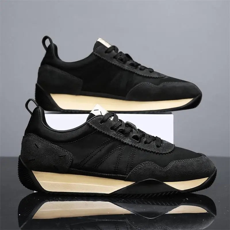 Men's Chunky Canvas Walking Sneakers
