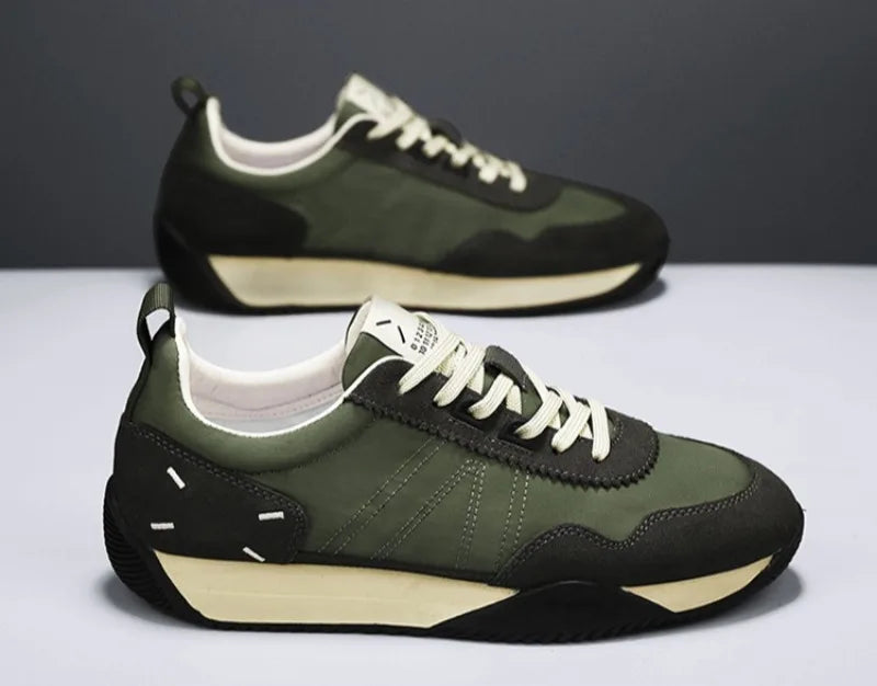Men's Chunky Canvas Walking Sneakers