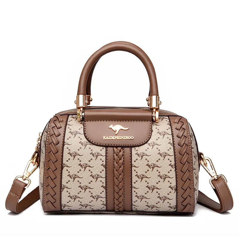 Women Luxury Handbags Women Bags Designer Shoulder Bags for Women 2026 Ladies Shoulder Messenger Bag Semi Woven Style Sac À Main