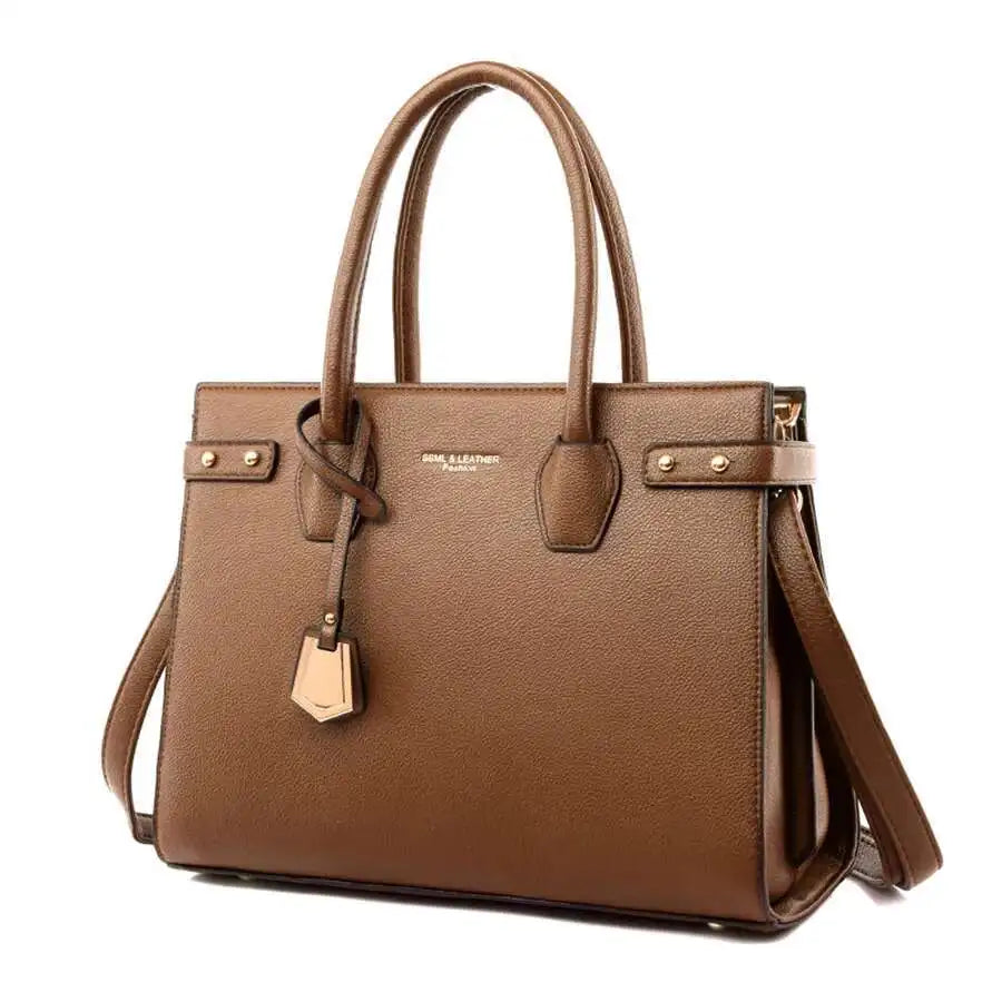 Genuine Brand Handbags For Women 2026 Ladies Hand Bag Female Leather Shoulder Top-Handle Crossbody Bags Casual Tote Sac сумка