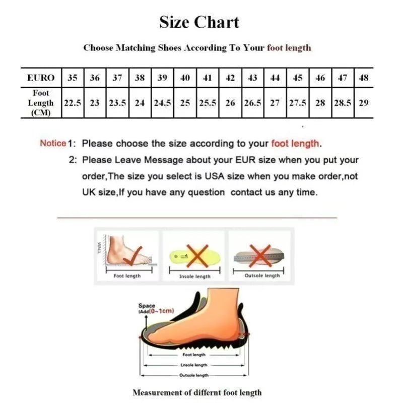 Men's Chunky Canvas Walking Sneakers