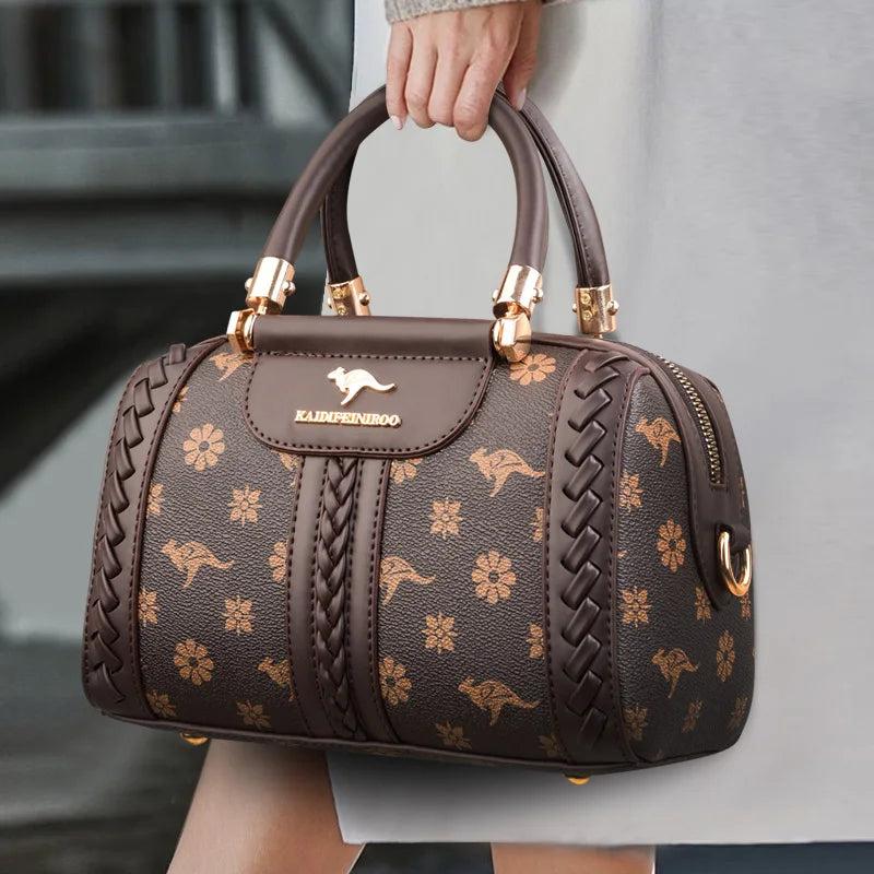 Women Luxury Handbags Women Bags Designer Shoulder Bags for Women 2026 Ladies Shoulder Messenger Bag Semi Woven Style Sac À Main