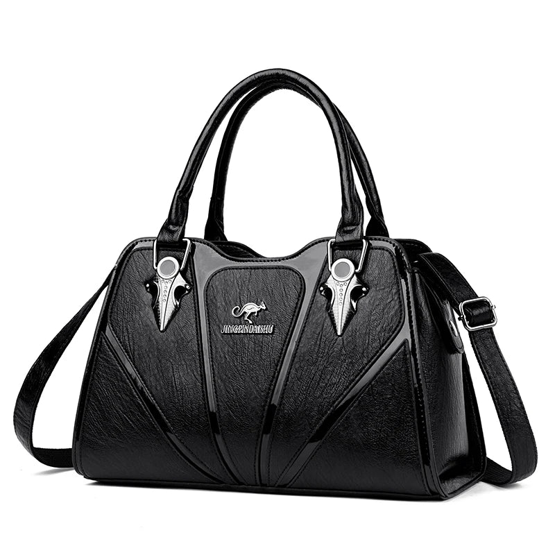 Women Bags Luxury Handbags Fashion Totes Ladies Shoulder Bags High Quality PU Leather Casual Totes Top Handle Shoulder Messenger