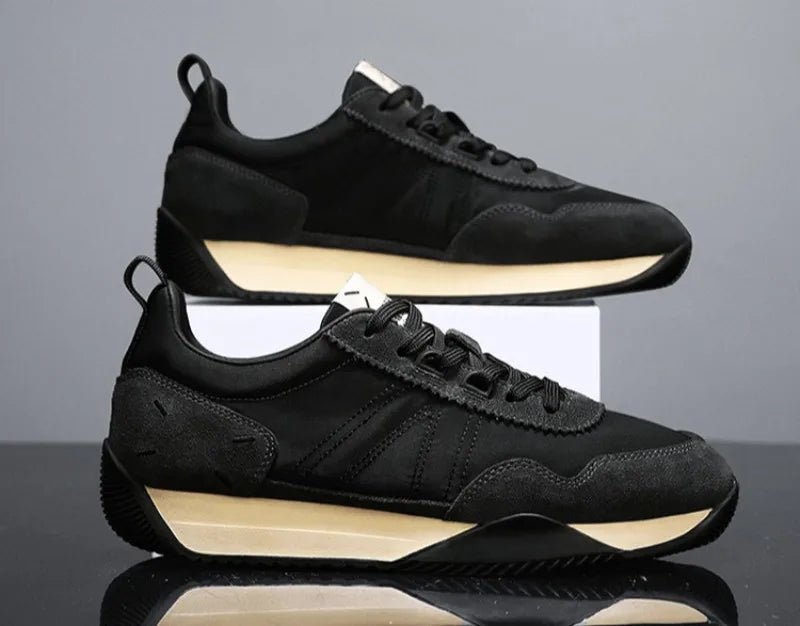 Men's Chunky Canvas Walking Sneakers