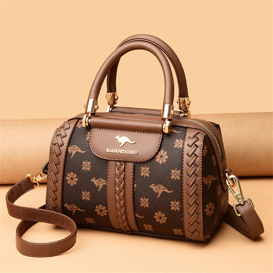 Women Luxury Handbags Women Bags Designer Shoulder Bags for Women 2026 Ladies Shoulder Messenger Bag Semi Woven Style Sac À Main