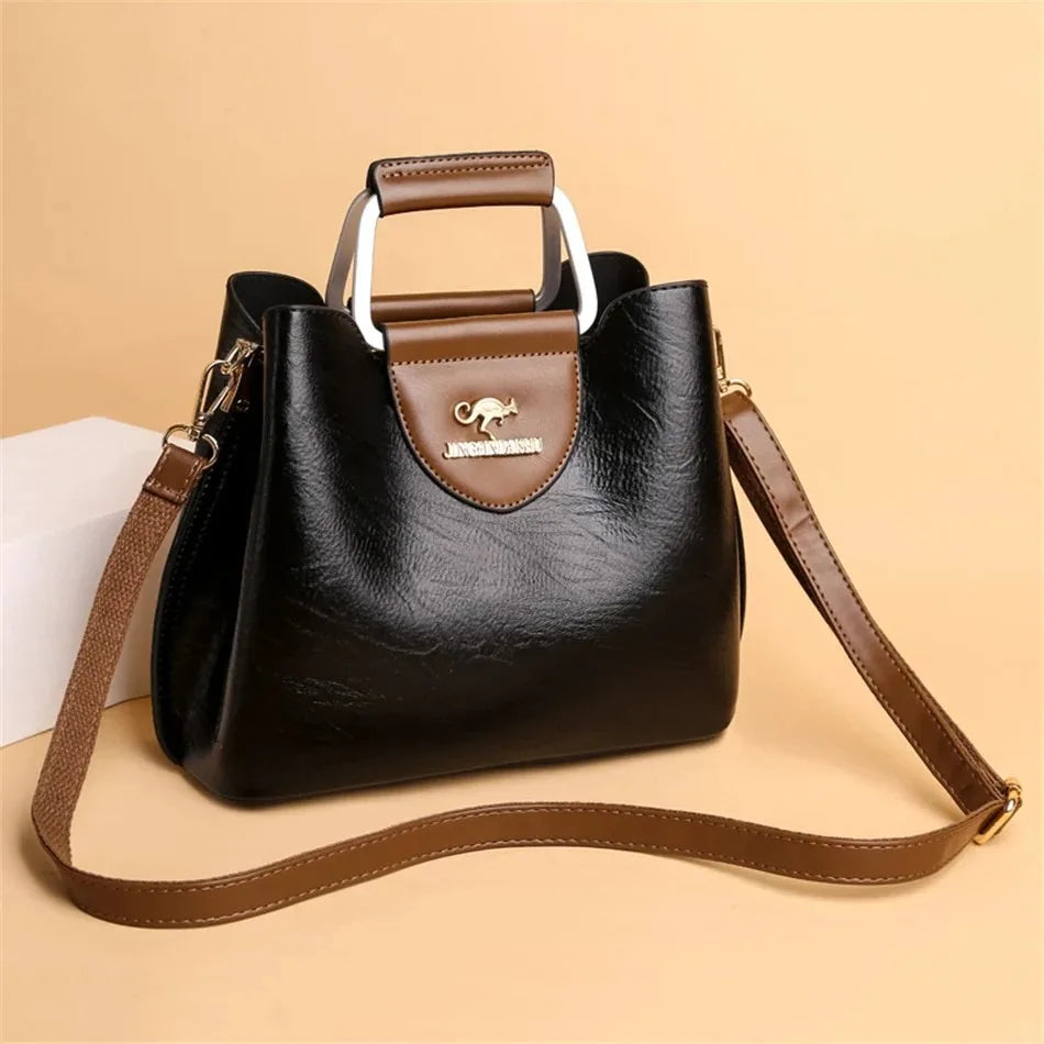 Genuine Brand Tote Bag Leather Luxury Handbags Women Bags Designer Handbags High Quality Ladies Crossbody Hand Bags for Women