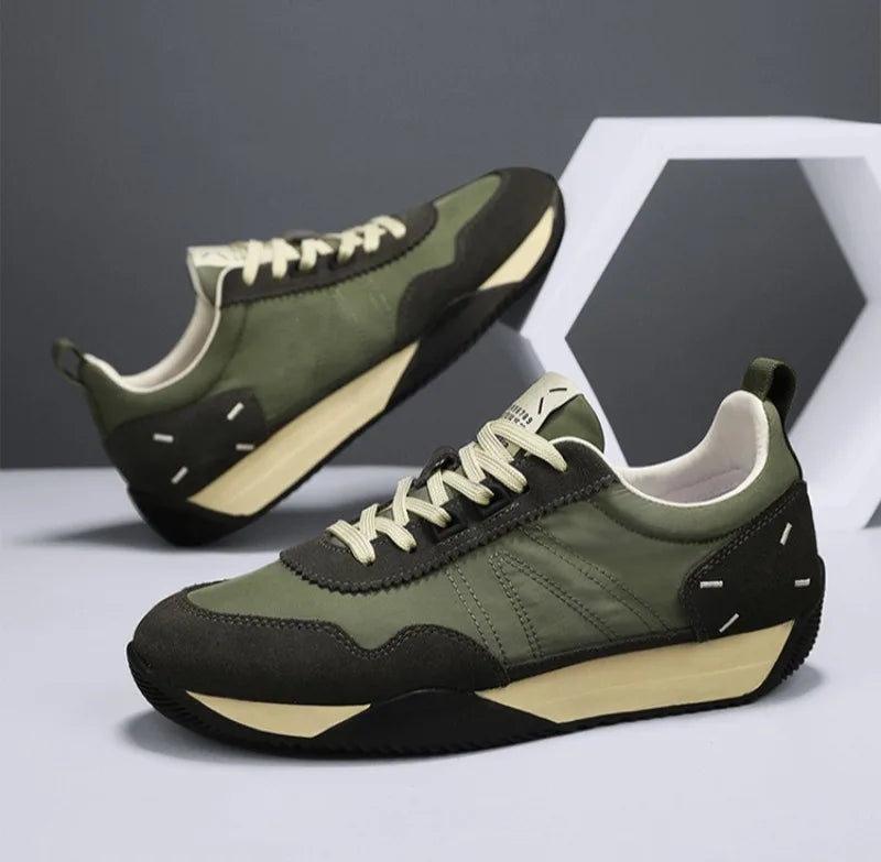 Men's Chunky Canvas Walking Sneakers