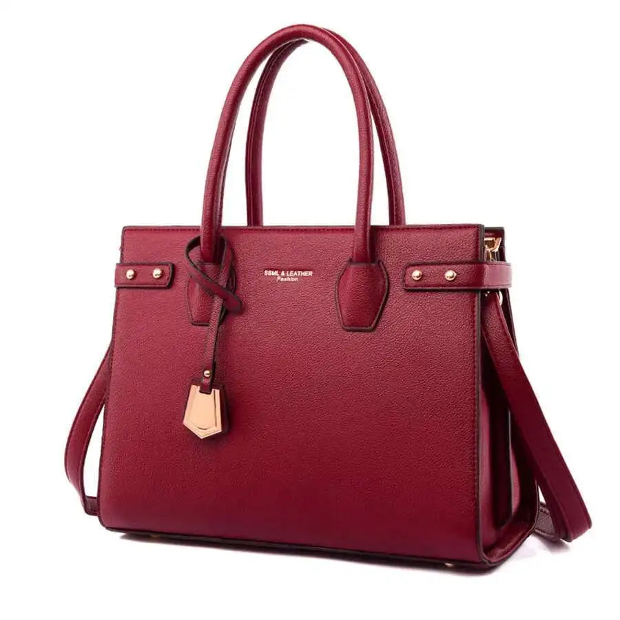 Genuine Brand Handbags For Women 2026 Ladies Hand Bag Female Leather Shoulder Top-Handle Crossbody Bags Casual Tote Sac сумка