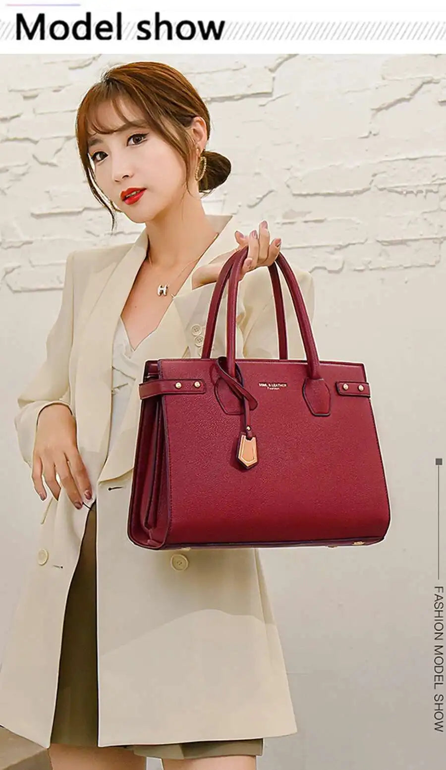 Genuine Brand Handbags For Women 2026 Ladies Hand Bag Female Leather Shoulder Top-Handle Crossbody Bags Casual Tote Sac сумка