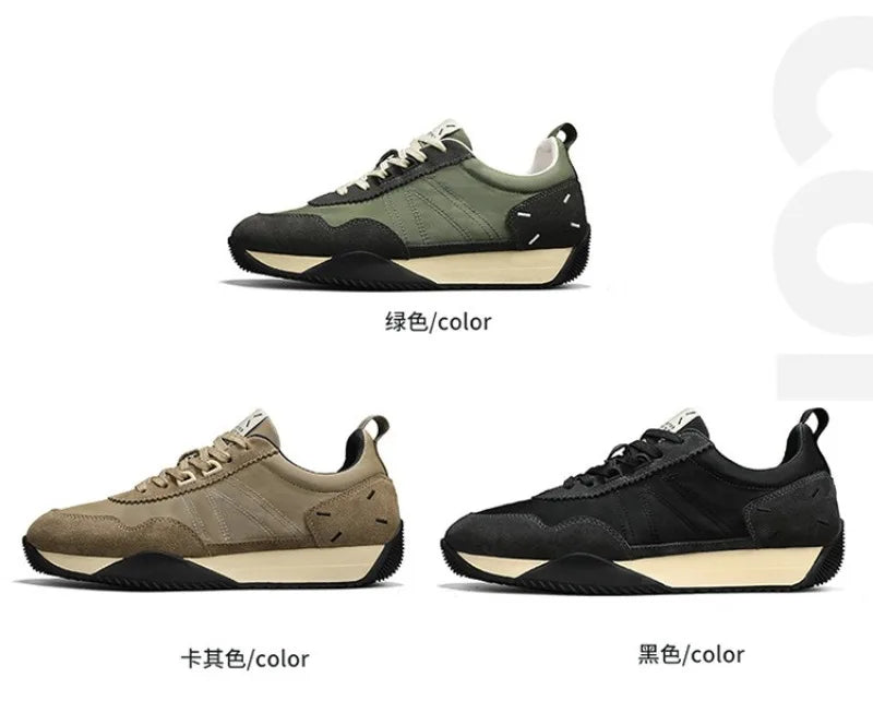 Men's Chunky Canvas Walking Sneakers